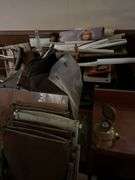 Movie projector and miscellaneous chairs and furniture