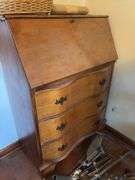 Secretary Desk with Contents - 28”W x 41”H x 26”D