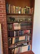 Vintage Books & Contents of Book Shelf