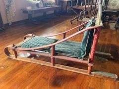 Vintage Sled 51”x17”x26”