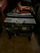 Stereo equipment and hand sewn quilt desk