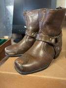 Pair of Dingo Brown Leather Children’s Boots - 7D