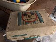 Vintage Mickey Mouse Record Player, Toys, misc