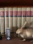 Vintage Books & Contents of Book Shelf