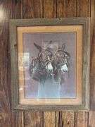 Bob Carney Mule Print - 24” x 28”H