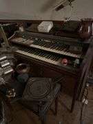 Electric organ brass spittoon