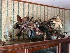 Assorted Glassware Contents of China Cabinet and Home Decor