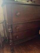 Mirror Top Dresser with Contents - 44”W x 64”H x 21”D