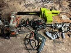 Assorted Electric Power Tools