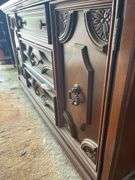 China Cabinet - 50”x15”x71 - contents NOT included