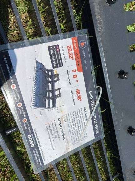2025 Wolverine Skid Steer Land Leveler - SN ZW 00626