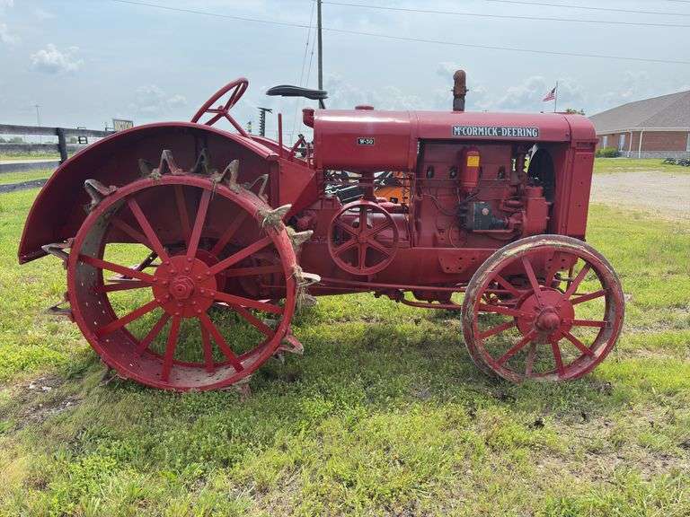 McCormick Deering W-30 Tractor - SN WB3340