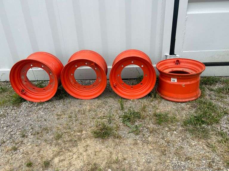 (4) Skid Steer Rims - 16.5 x 9.75 image