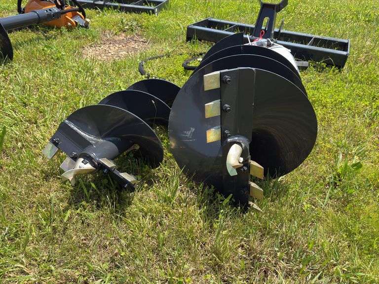 2025 Wolverine Skid Steer Auger Drive & Bits - 12” & 18” augers