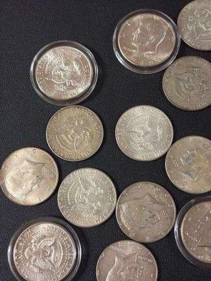 28 JFK half Dollars - 1965-1969