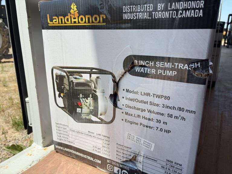 Land Honor Water Pump