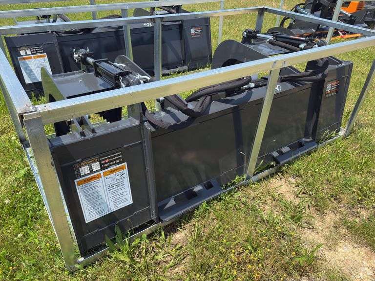 2025 Wolverine 72” Skid Steer Grapple Bucket  - SN ZW00936