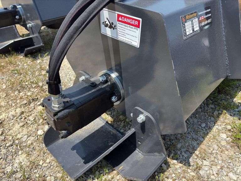 2025 Wolverine 72” Skid Steer Tiller Box - TL-12-72W - SN ZW01452