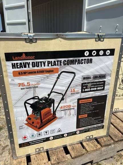 Land Honor Heavy Duty Plate Compactor image
