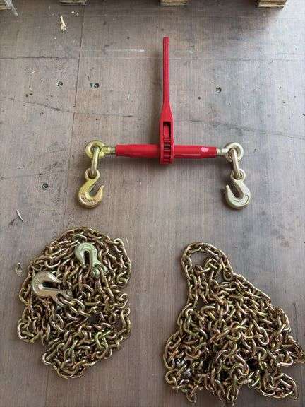 5400 Ratchet Binder with (2) 5/16” 20’ Grade 70 Chains image