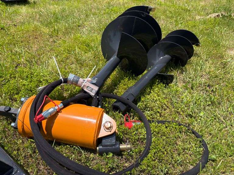 2025 Wolverine Skid Steer Auger Drive & Bits - 12” & 18” augers