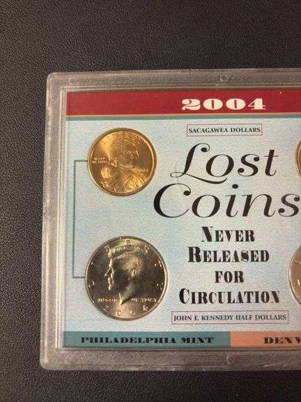 Lost Coins Never Released For Circulation
