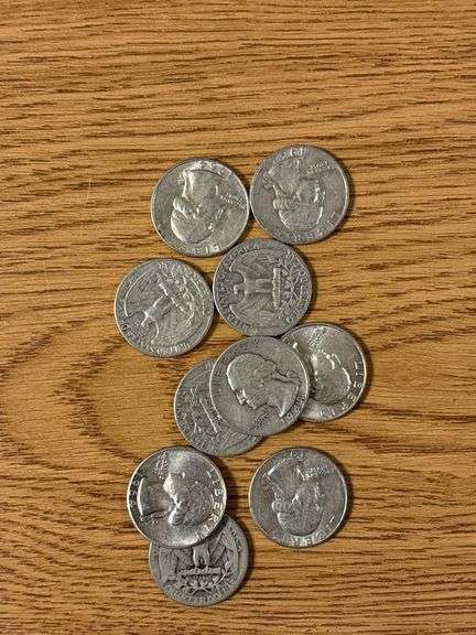 (80) Pre-1964 Washington Quarters
