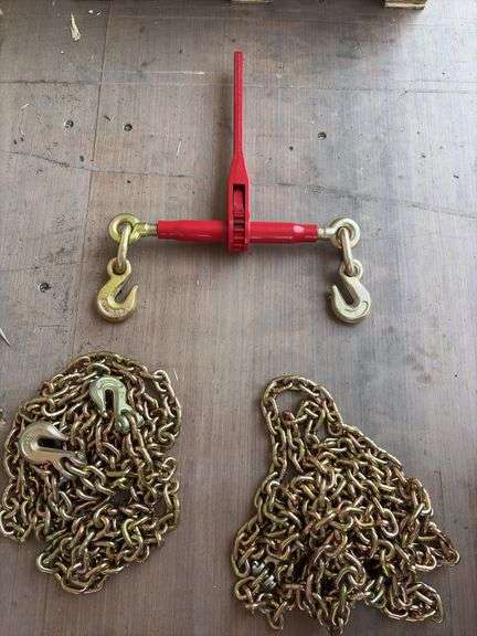 5400 Ratchet Binder with (2) 5/16” 20’ Grade 70 Chains image