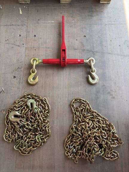 5400 Ratchet Binder with (2) 5/16” 20’ Grade 70 Chains image