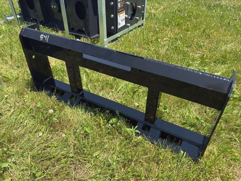 2025 Wolverine Skid Steer Pallet Fork Plate