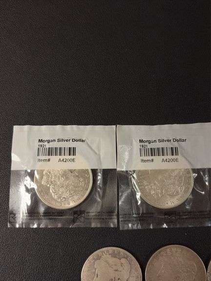 (12) Morgan Silver Dollars - various years