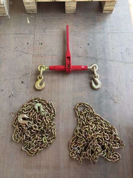 5400 Ratchet Binder with (2) 5/16” 20’ Grade 70 Chains image