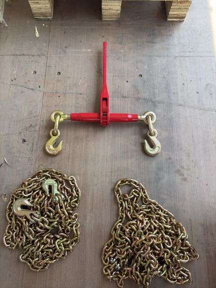 5400 Ratchet Binder with (2) 5/16” 20’ Grade 70 Chains image