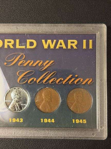 World War 2 Penny Collection