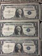 (12) One Dollar Silver Certificates - 1957 & 1957B