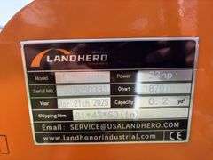 2025 Land Hero Mini Skid Steer - SN 2503050383