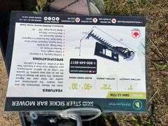 2025 Wolverine 72” Skid Steer Sickle Bar Mower