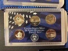 2004-2006 United States Mint 50 State Quarters Proof Sets