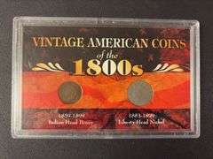Vintage American Coins of the 1800s