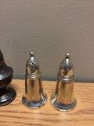 (4) Sterling Silver Salt & Pepper Shakers - 3” & 4.25”