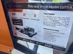 2025 Wolverine 72” Skid Steer Brush Cutter - SN ZW 01698