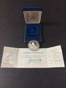 $50 First Men on the Moon One Ounce .999 Silver Coin