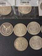 (12) Morgan Silver Dollars - various years