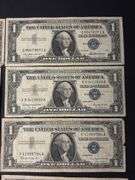 (12) One Dollar Silver Certificates - 1957 & 1957B
