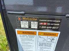 2025 Wolverine 72” Skid Steer Grapple Bucket - SN ZW00916