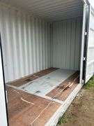 40’L x 8”W x 9’6”H Shipping Container - used one time - **important - read description**