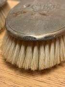Monogrammed Sterling Silver Hair Brushes