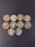 (10) One Ounce .999 Silver Rounds