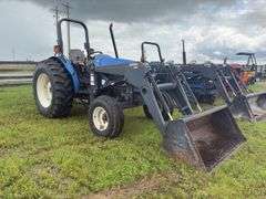 New Holland TN75 Tractor w/ Buhler 395 Loader - 2,961hrs - Chasis No. 001234514