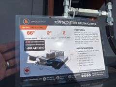 2025 Wolverine 72” Skid Steer Brush Cutter - SN ZW01695